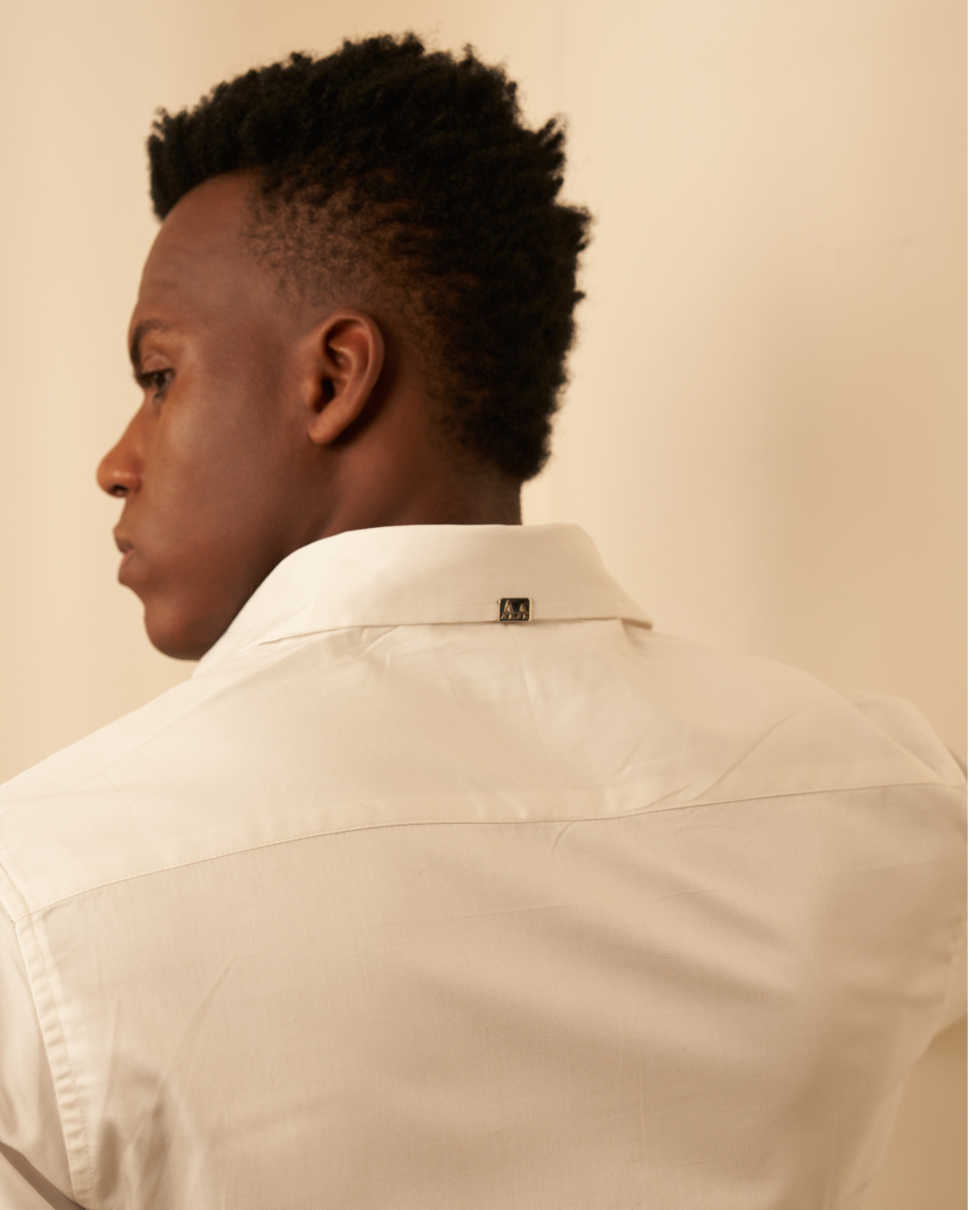 Grey Strip Classic Shirt Aachari