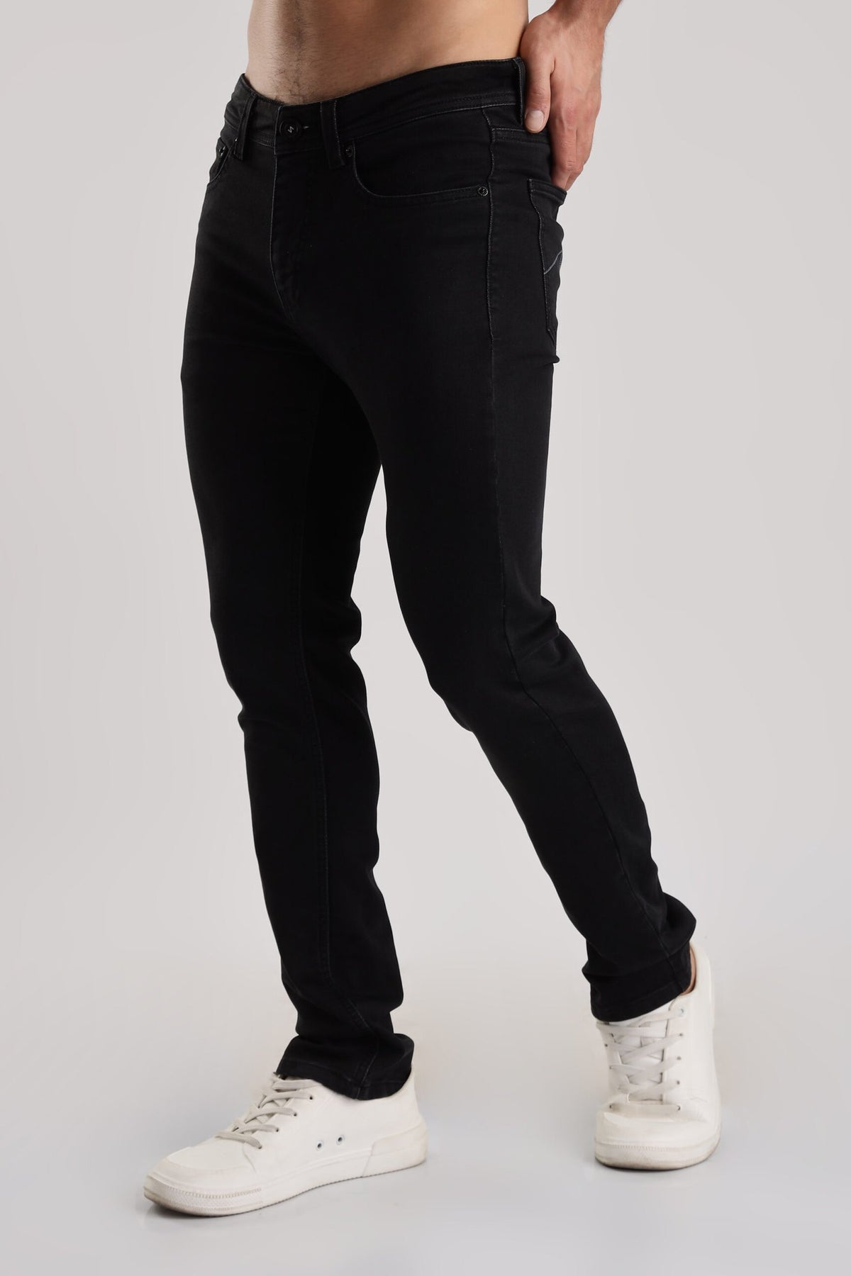 Active Denim Pant – Forest Black