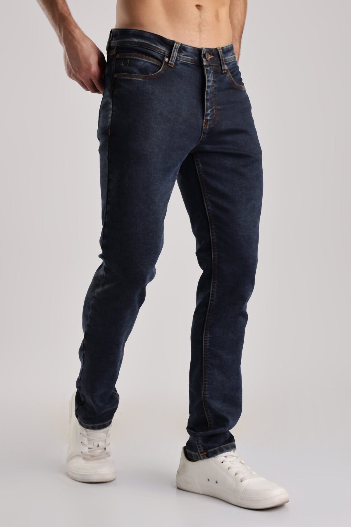 Earthy Denim Pant - Night Blue