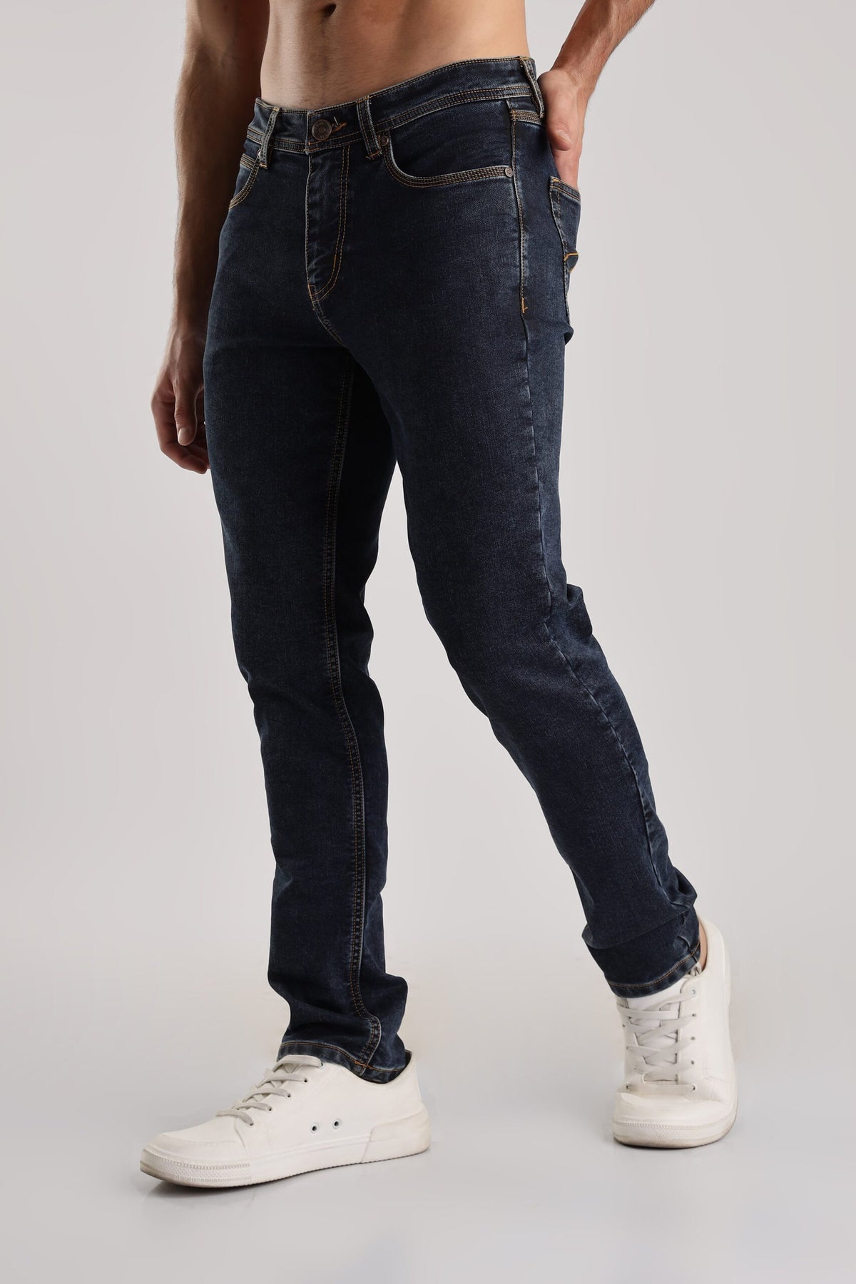 Earthy Denim Pant - Night Blue