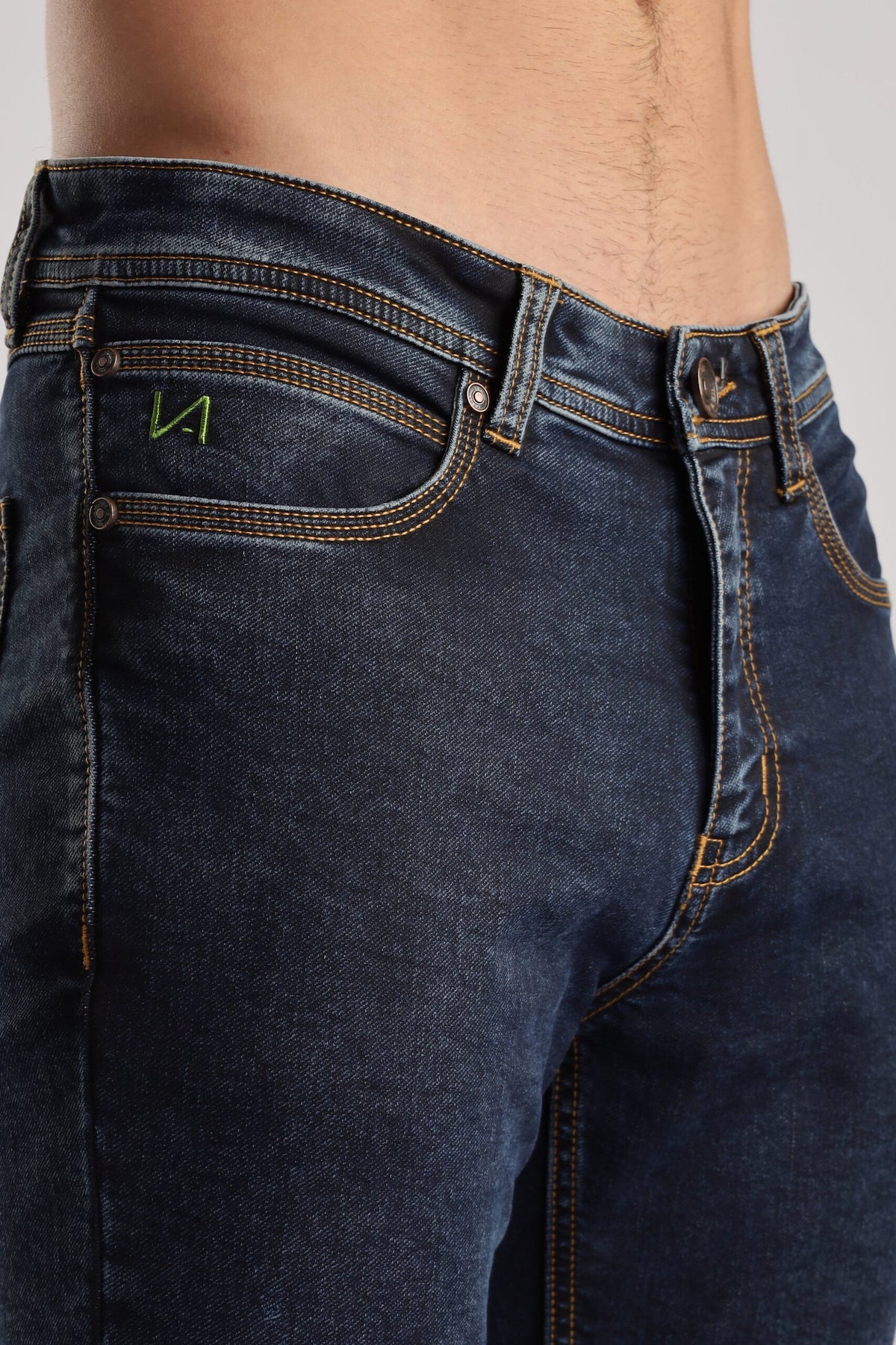 Earthy Denim Pant - Night Blue