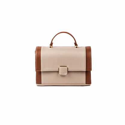 Walnut Crème Serena Handbag cum Sling bag