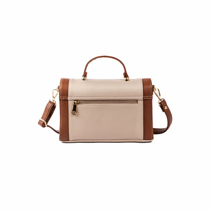 Walnut Crème Serena Handbag cum Sling bag