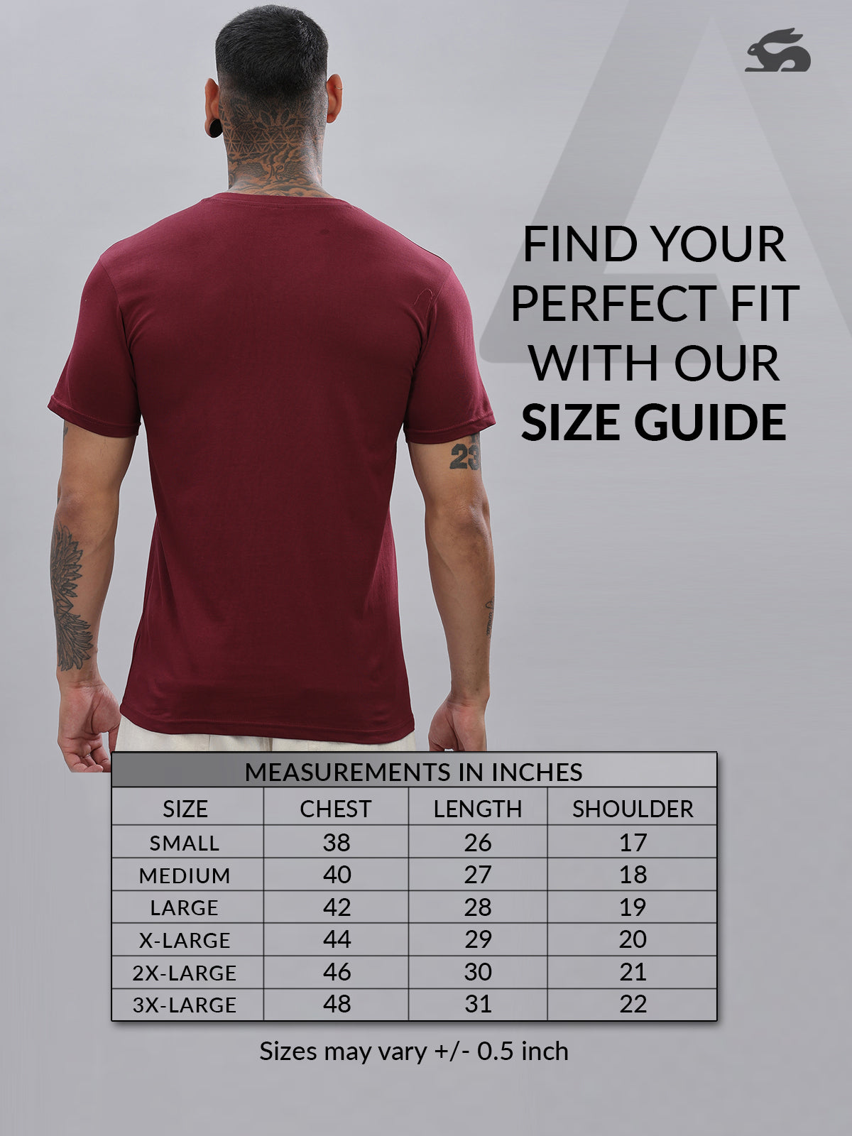 Solid Cotton V Neck T-Shirt