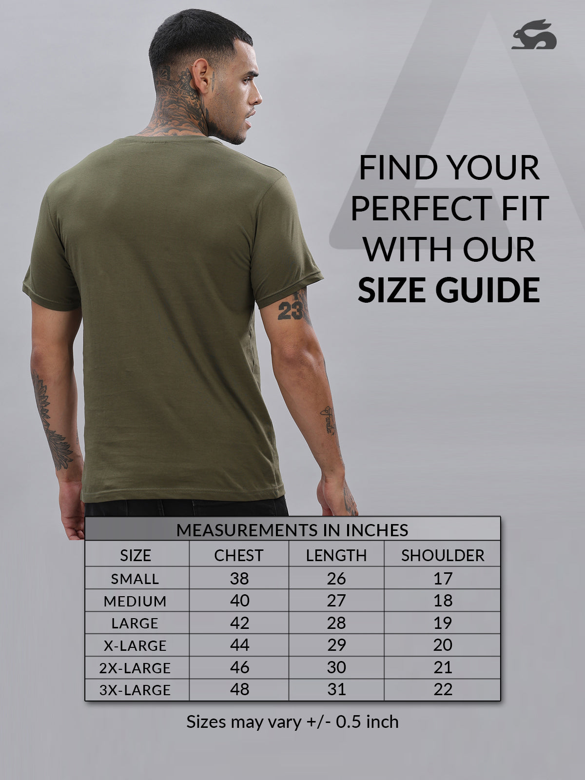 Solid Cotton V Neck T-Shirt
