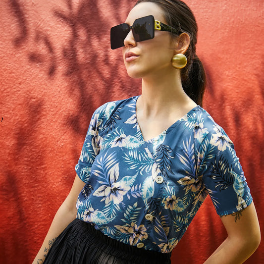 Botanical Hues Top