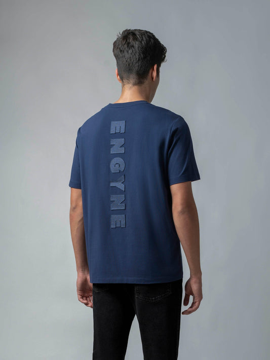 Iconic Emblem Dark Blue t shirt