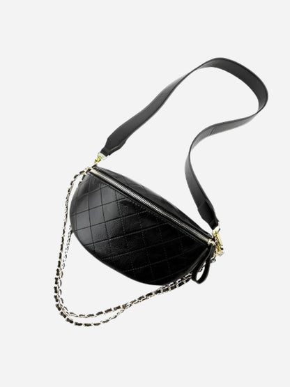 Versa Black Sling Bag   Charme