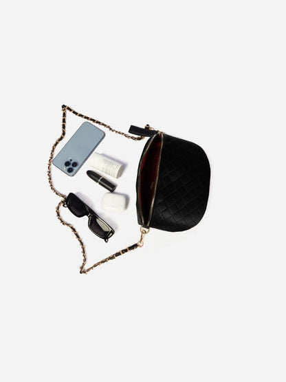 Versa Black Sling Bag   Charme
