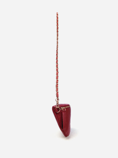 Versa Maroon Sling Bag Charme