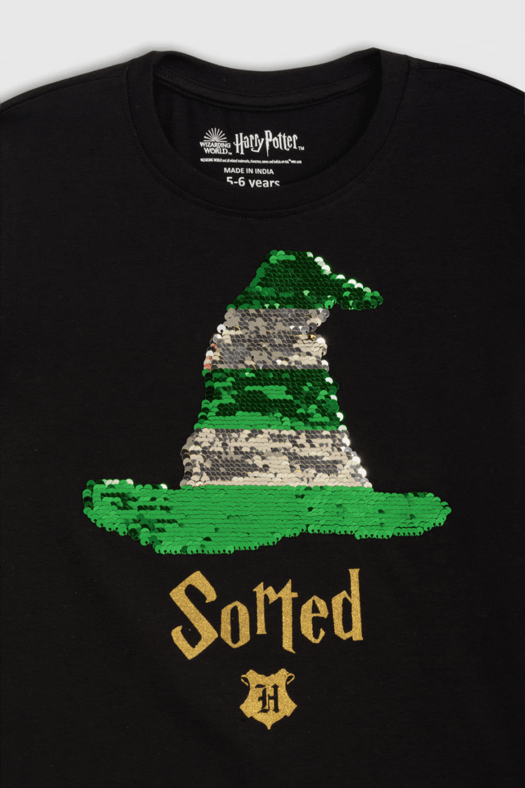 Sorted Harry Potter Reversible Sequins Tee Unisex Nap Chief