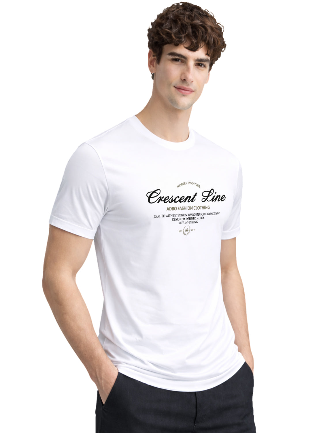 Adro Mens Graphic Printed 100% Cotton T-Shirt | Regular Fit | Printed T-Shirts for Men | Summer Stylish Mens Printed T shirt