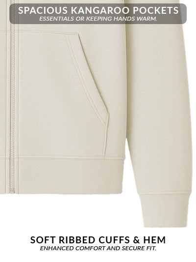 Men’s Regular Fit Zip-Up Hoodie