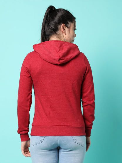 Solid Casual Hooded Sweatshirts