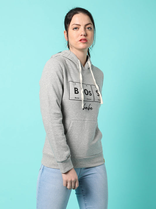 Printed Hoodie With Kangaroo Pocket