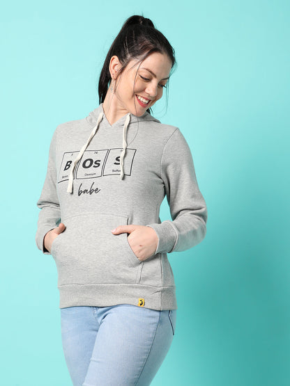 Printed Hoodie With Kangaroo Pocket