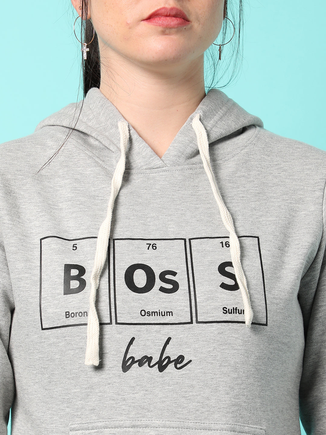 Printed Hoodie With Kangaroo Pocket