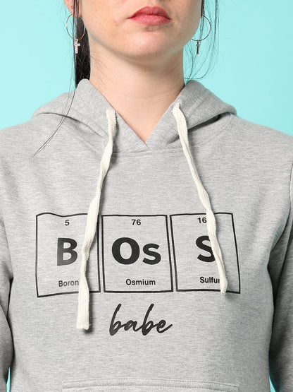 Printed Hoodie With Kangaroo Pocket