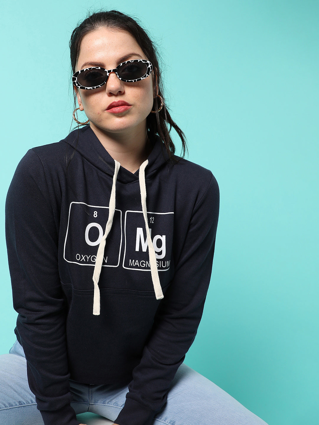 Stypography Print Hoodie