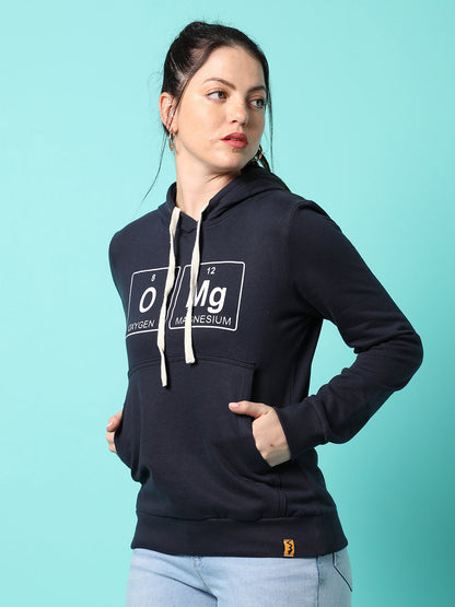 Stypography Print Hoodie