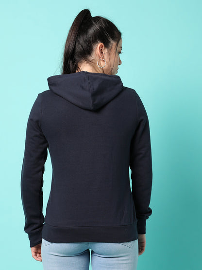 Stypography Print Hoodie