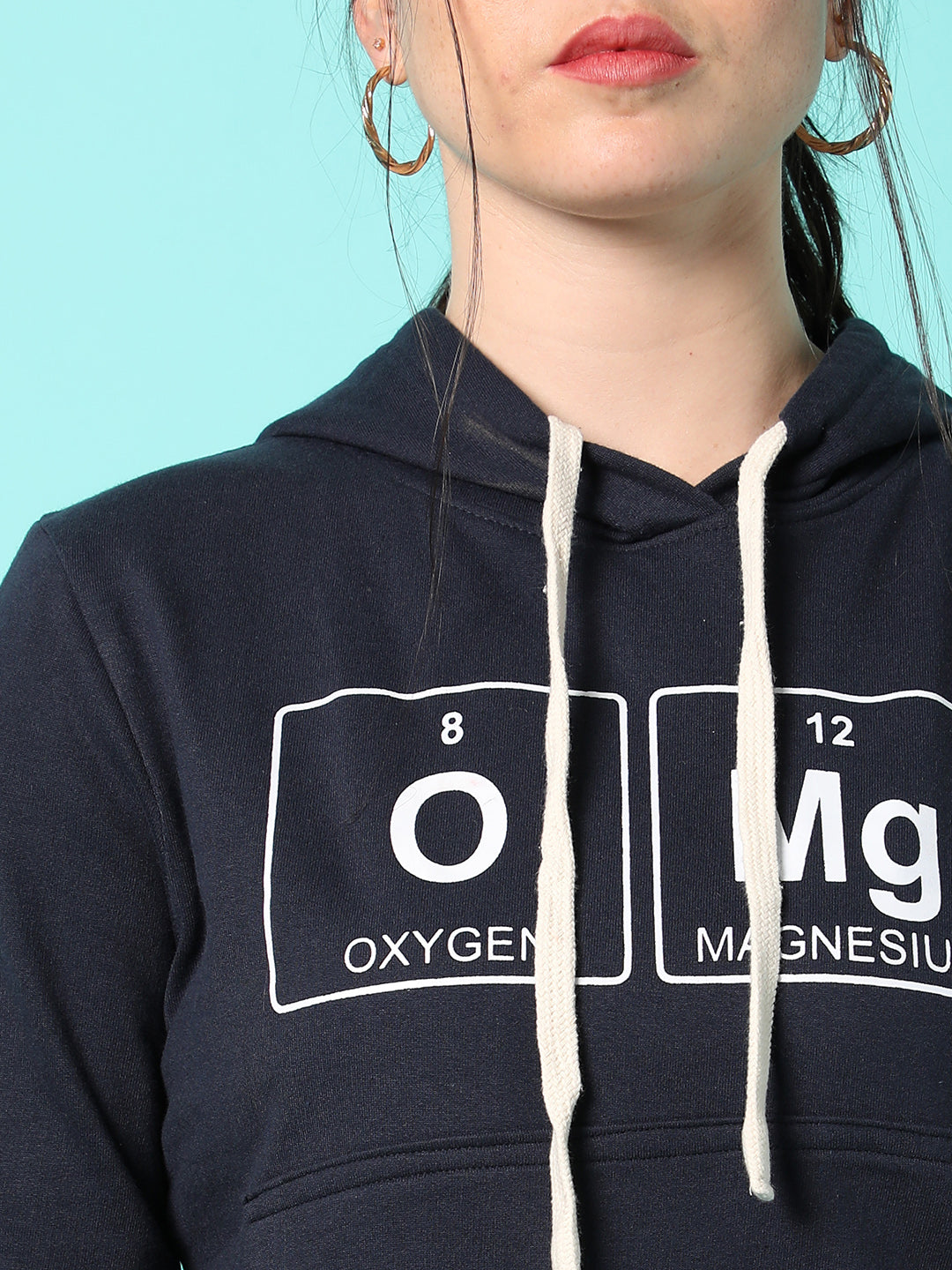 Stypography Print Hoodie