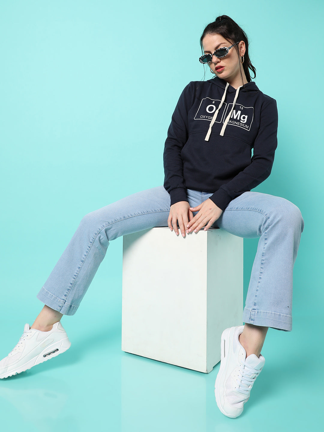 Stypography Print Hoodie