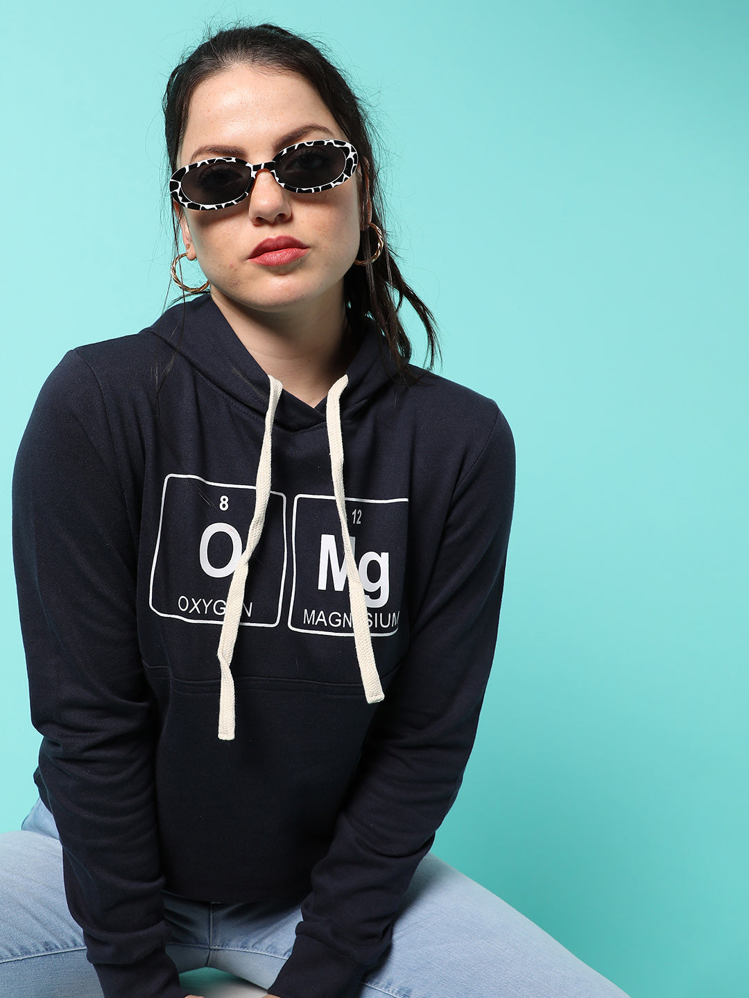 Stypography Print Hoodie