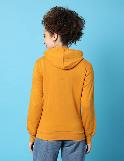 Stylish Printed Hooded Sweatshirt