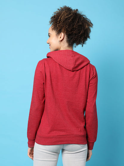 Printed Casual Hooded Sweatshirts