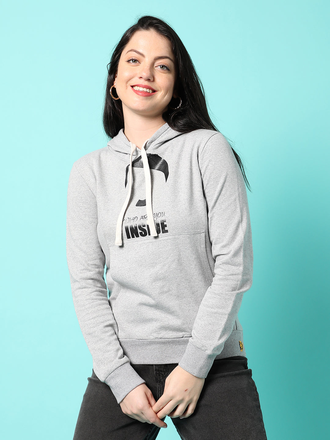 Full Sleeve Printed Sweatshirt
