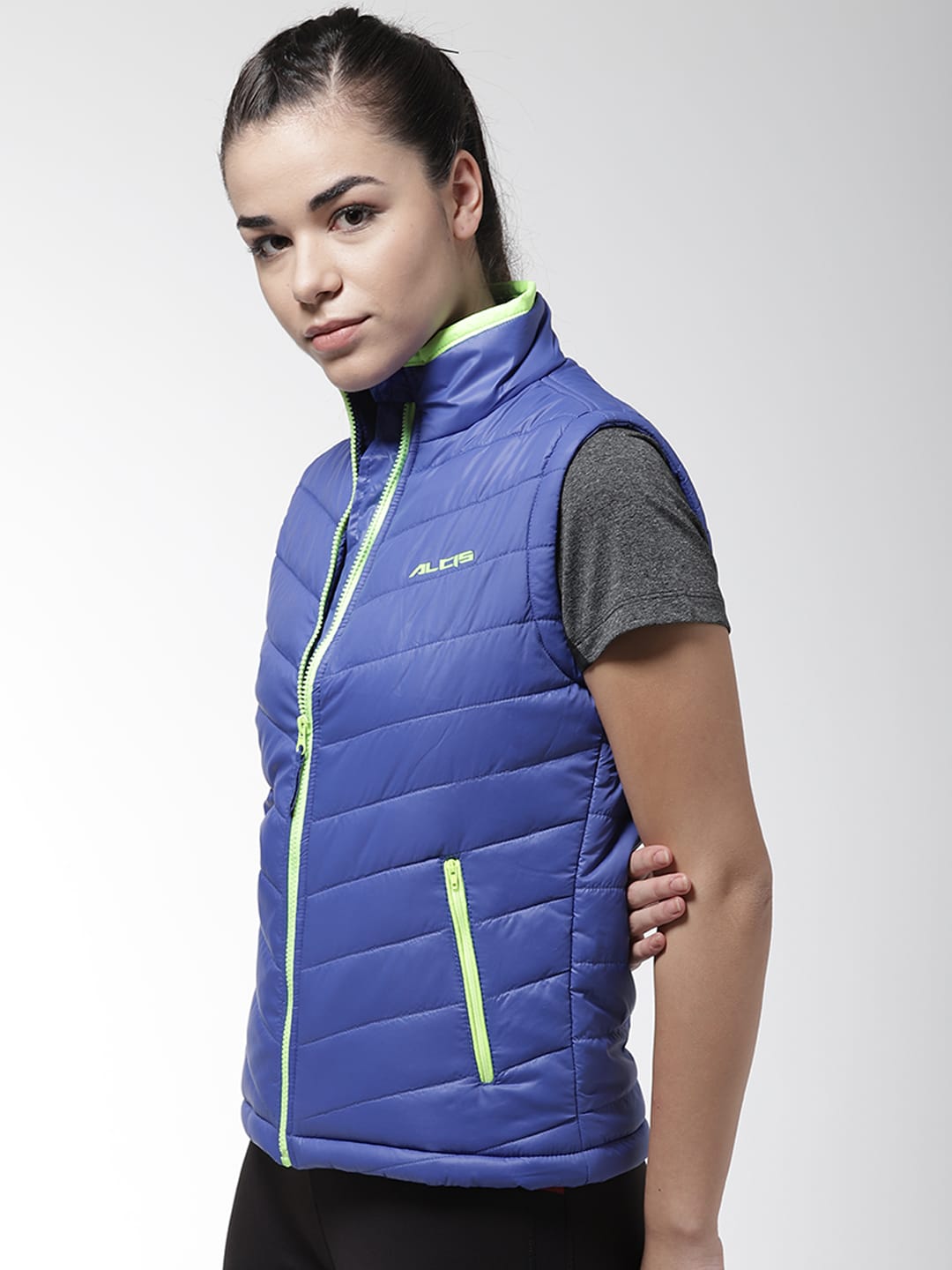 Alcis Womens Blue Training Jacket WJKQ02-S