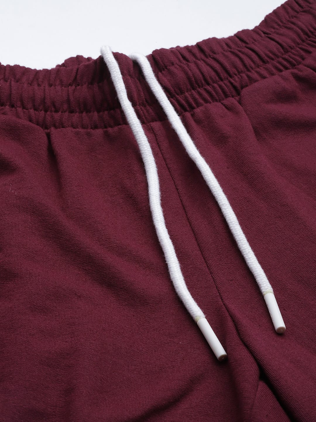 ALCIS Women Maroon Solid Track Pants