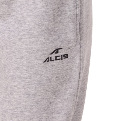 Alcis Women Solid Grey Melange Track Pant