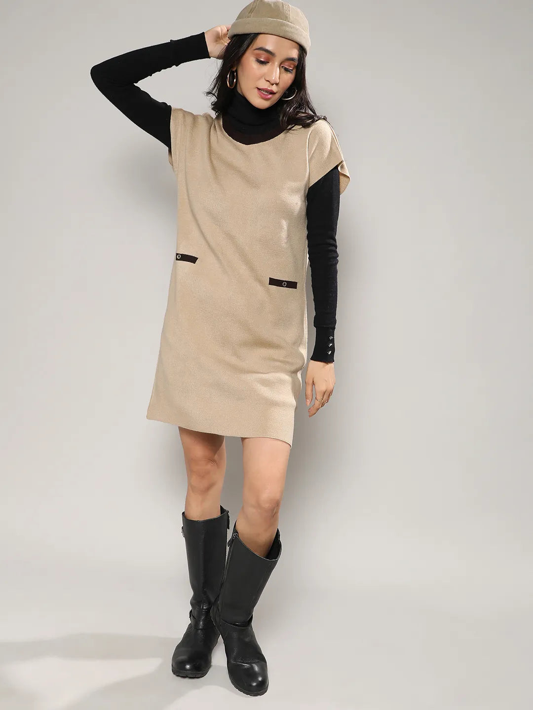 Sweater Shift Dress