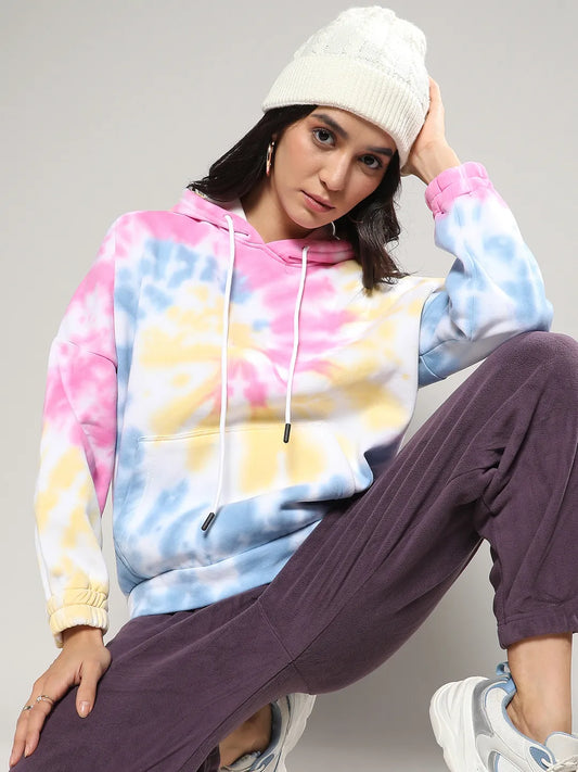 Oversized Tie-Dye Hoodie