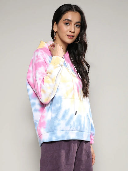 Oversized Tie-Dye Hoodie
