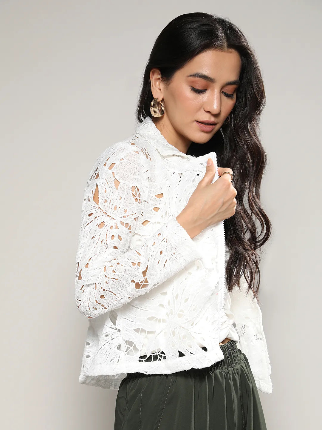 Self-Design Botanical Jacket