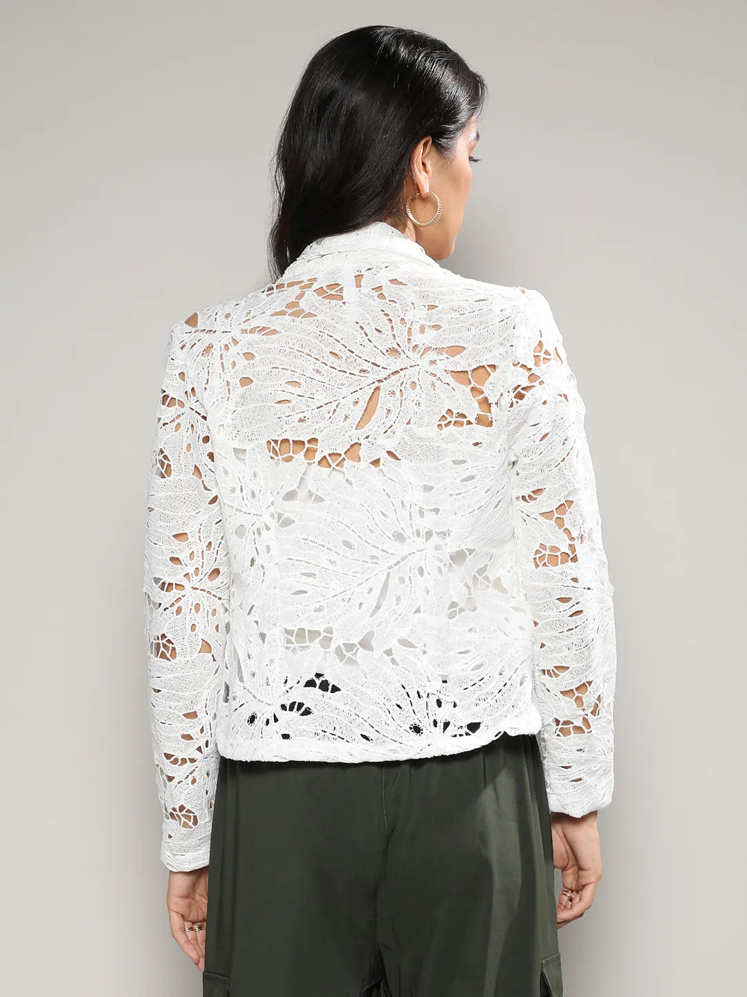 Self-Design Botanical Jacket