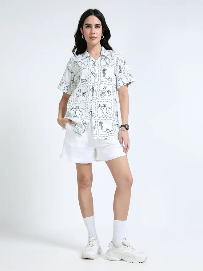 The Tequila Postcard Shirt