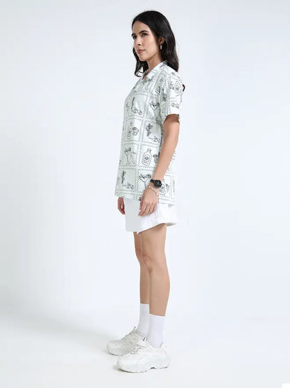 The Tequila Postcard Shirt