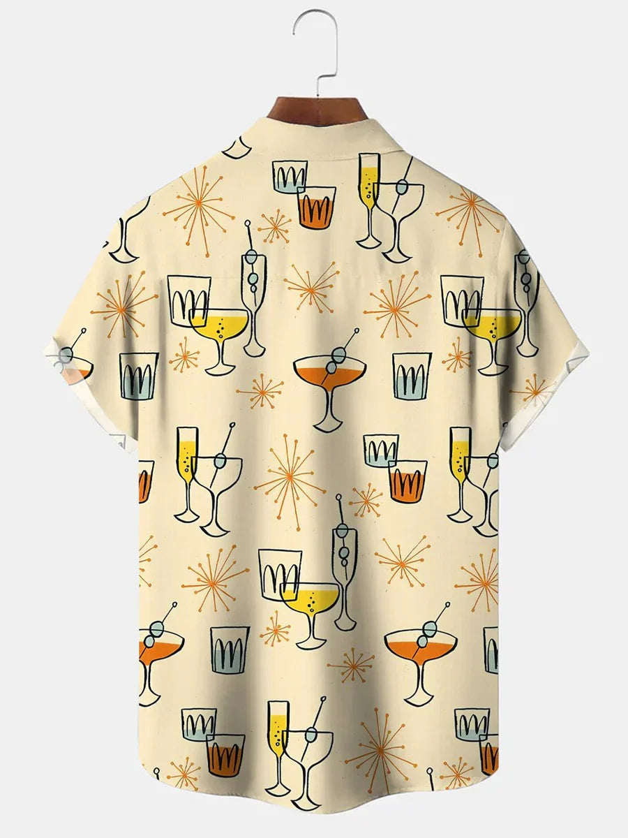 Biege Party Shirt