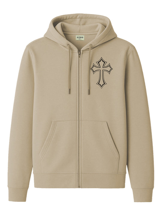 Men’s Regular Fit Zip-Up Hoodie