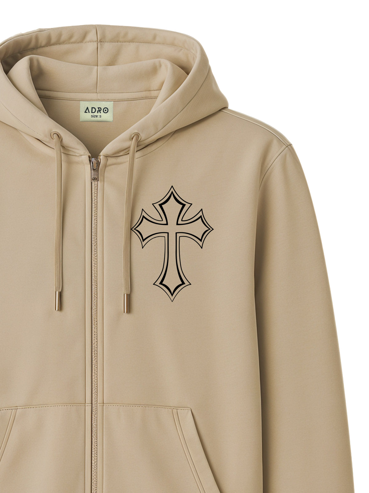 Men’s Regular Fit Zip-Up Hoodie