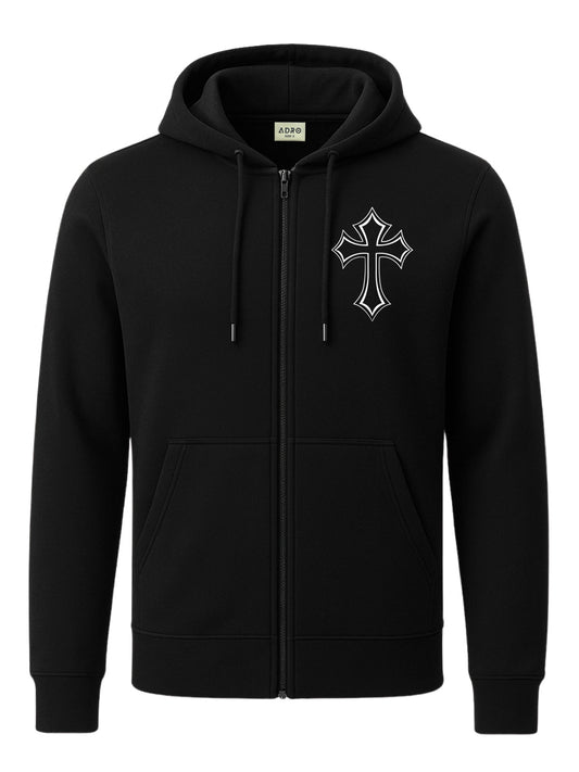 Men’s Regular Fit Zip-Up Hoodie