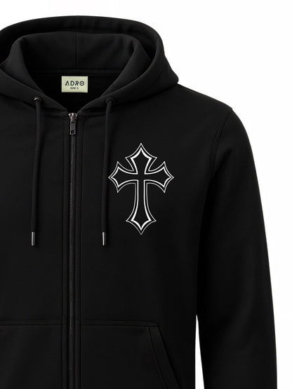 Men’s Regular Fit Zip-Up Hoodie