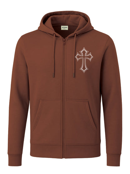 Men’s Regular Fit Zip-Up Hoodie