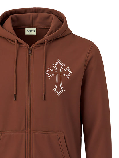 Men’s Regular Fit Zip-Up Hoodie