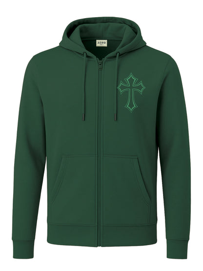 Men’s Regular Fit Zip-Up Hoodie
