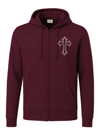 Men’s Regular Fit Zip-Up Hoodie